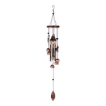 26 Bronze Cats Wind Chimes