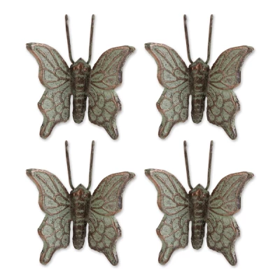 Butterfly Cast Iron Pot Hanger (SET OF 4)