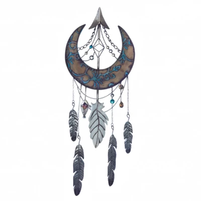 Crescent Moon Dreamcatcher Wall Decor