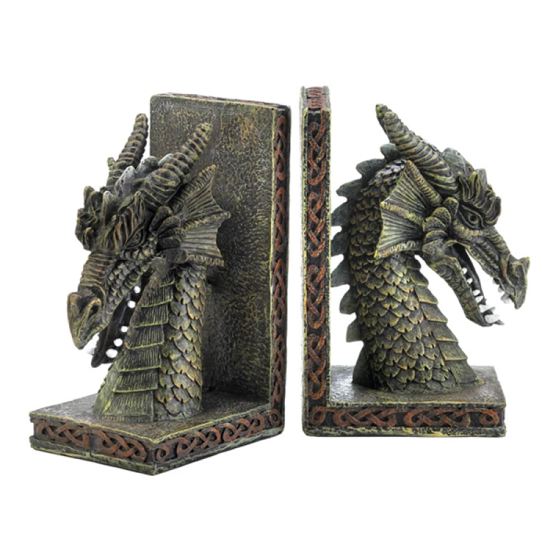 Fierce Dragon Bookends