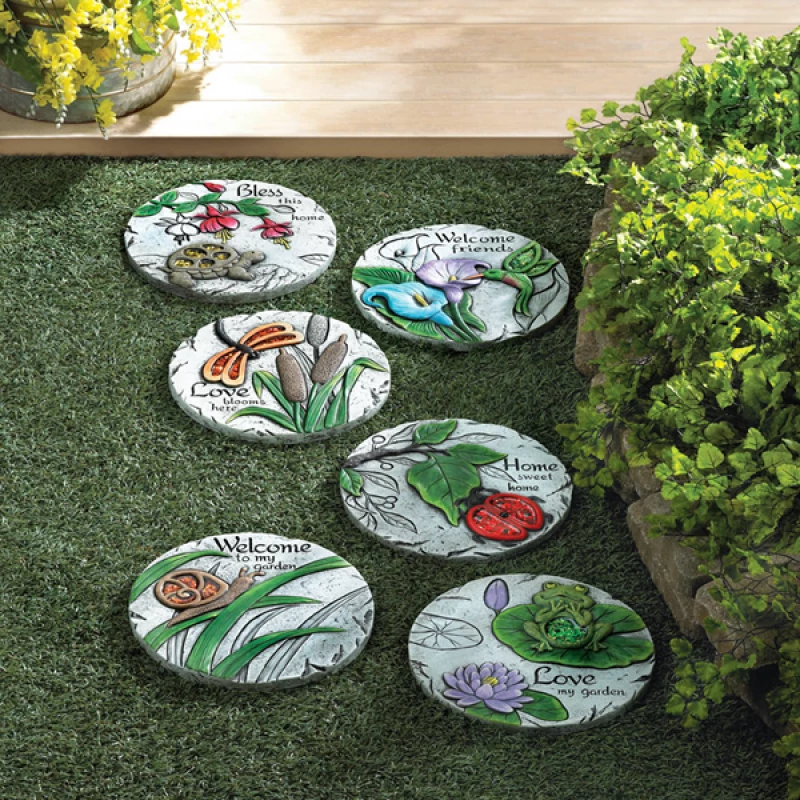 Love Blooms Here - Stepping Stone