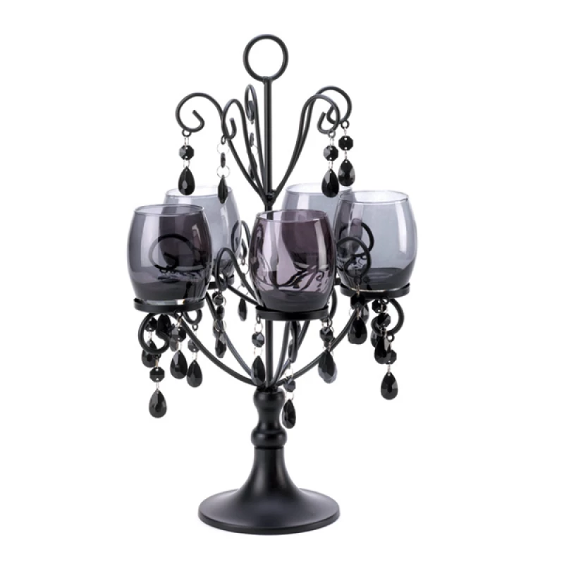 Midnight Elegance Candelabra