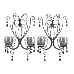 Midnight Elegance Wall Sconces