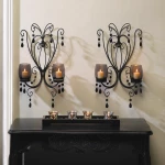 Midnight Elegance Wall Sconces