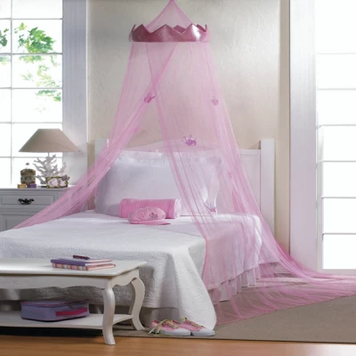 Pink Princess Canopy Bed