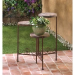 Rustic Triple Planter Stand