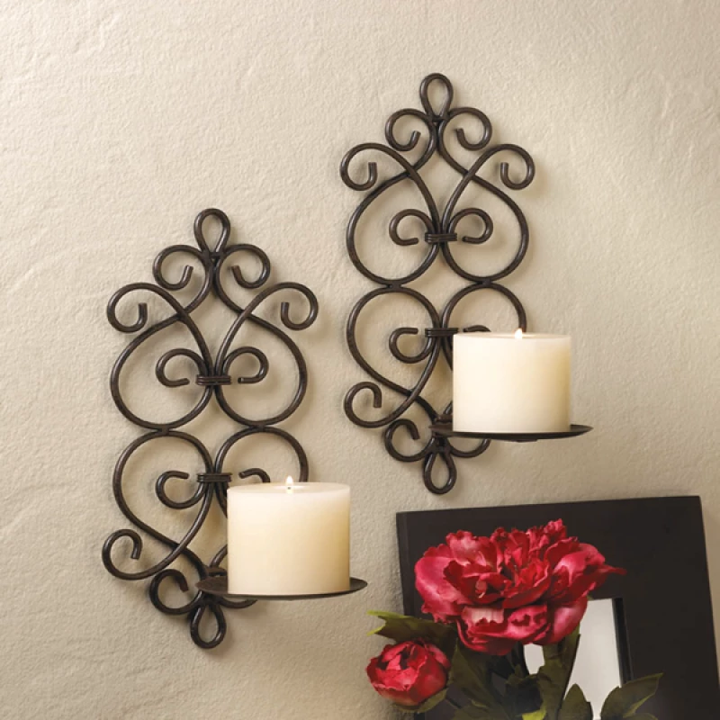 Scrollwork Wall Sconces