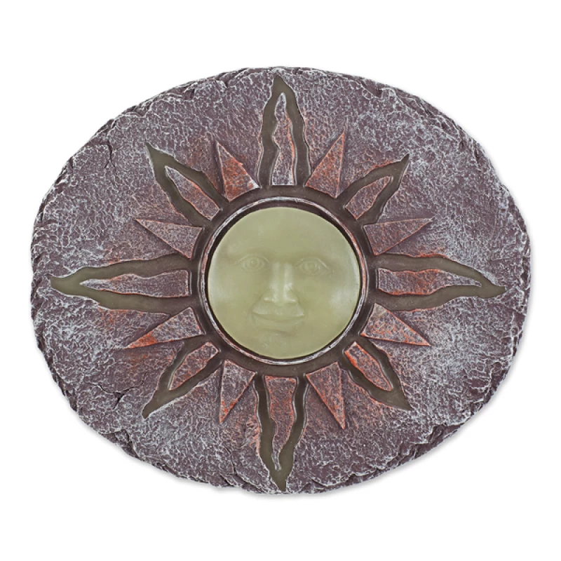 Sun Glowing Stepping Stone