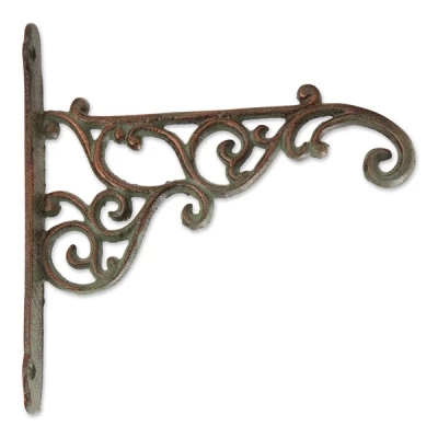 Swirl Cast Iron Planter Bracket