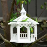 White Gazebo Bird Feeder